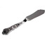 Серебряный нож для разделки рыбы с черневым декором на фигурной ручке Черневой рисунок 40030051А05